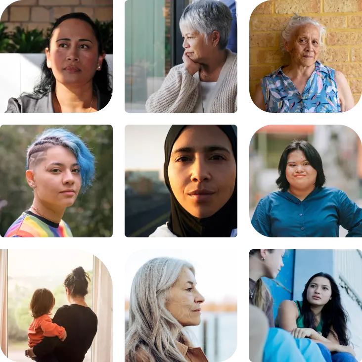 A group of diverse people